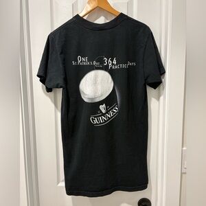 Vintage Guinness st Patrick’s day Black Graphic Tee men’s medium made in Canada